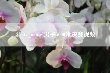 安宁男子5000米决赛视频