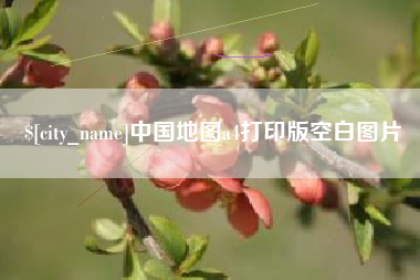 安宁中国地图a4打印版空白图片