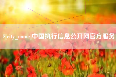 安宁中国执行信息公开网官方服务