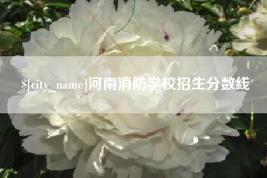 安宁河南消防学校招生分数线