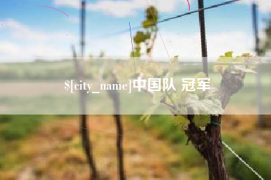 安宁中国队 冠军