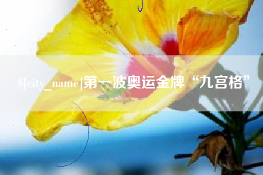 安宁第一波奥运金牌“九宫格”