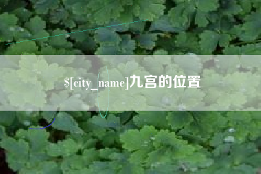 安宁九宫的位置