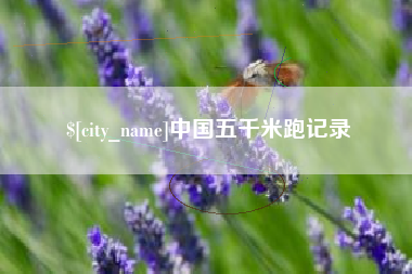 安宁中国五千米跑记录
