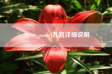 安宁九宫详细说明