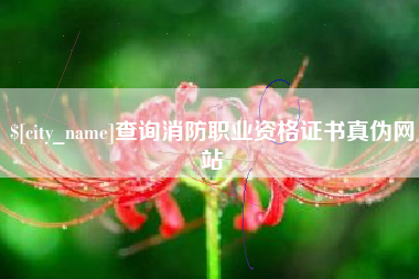 安宁查询消防职业资格证书真伪网站