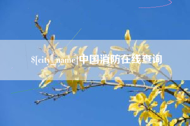 安宁中国消防在线查询