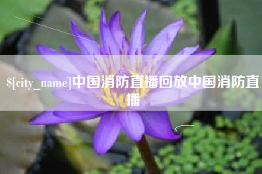 安宁中国消防直播回放中国消防直播