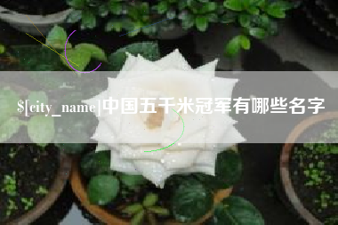 安宁中国五千米冠军有哪些名字